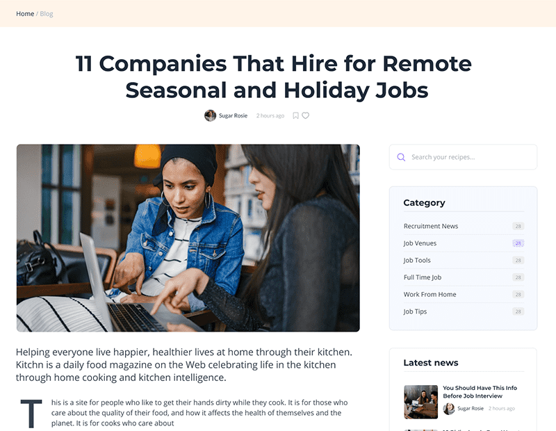 JobHub - AliThemes