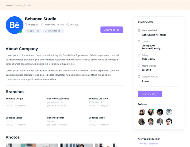 JobHub - AliThemes