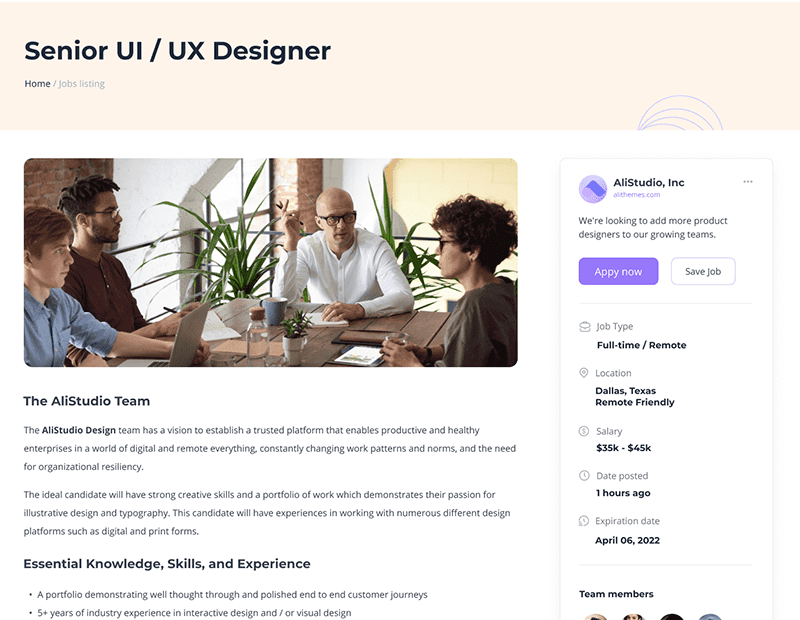 JobHub - AliThemes
