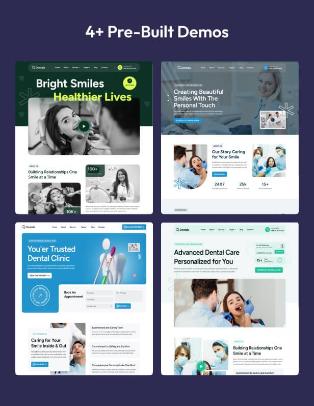 Dentalx - Dentist & Dental Clinic NextJS Template